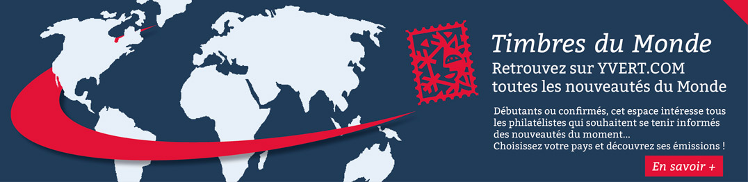 Les timbres du monde entier classés par thèmes et pays